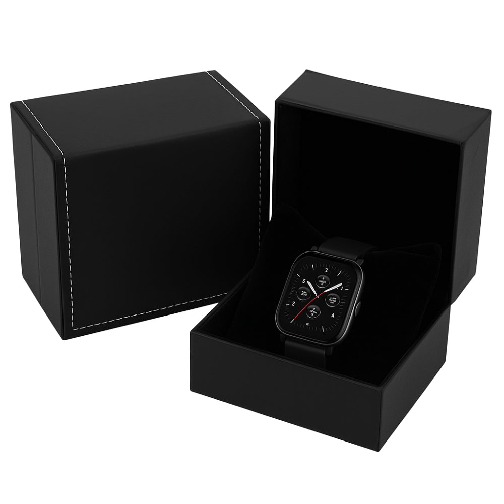 Elegancka skórzana szkatułka na zegarek