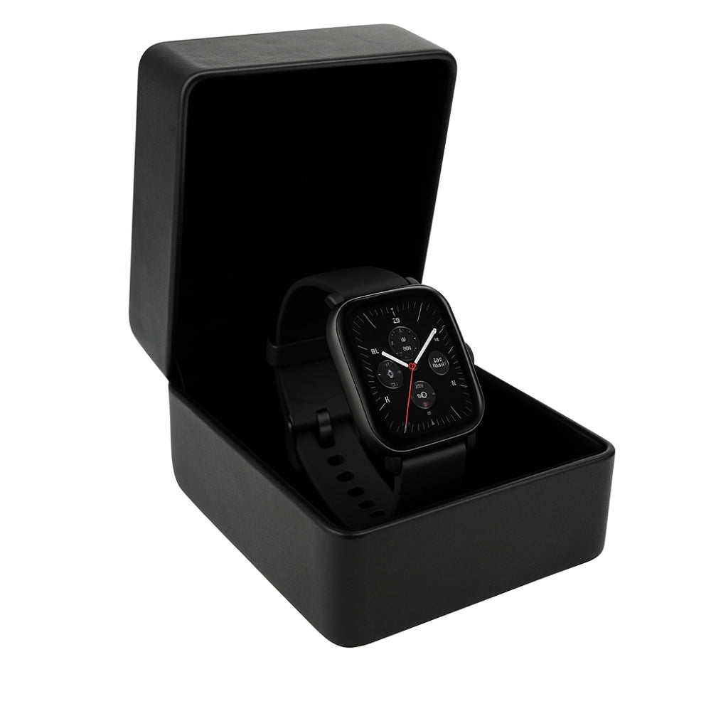 Elegancka skórzana szkatułka na zegarek