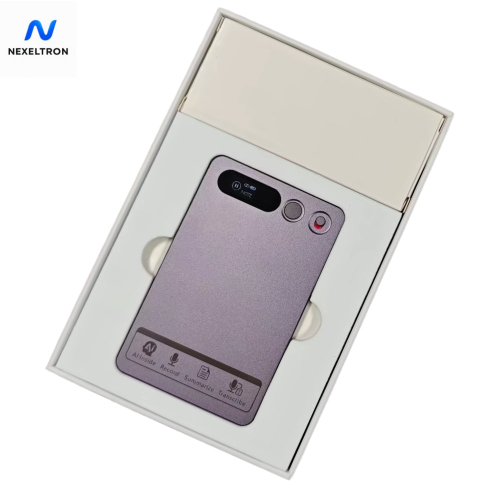 Dyktafon AI z transkrypcją i podsumowaniem, 64GB + FREE MagSafe