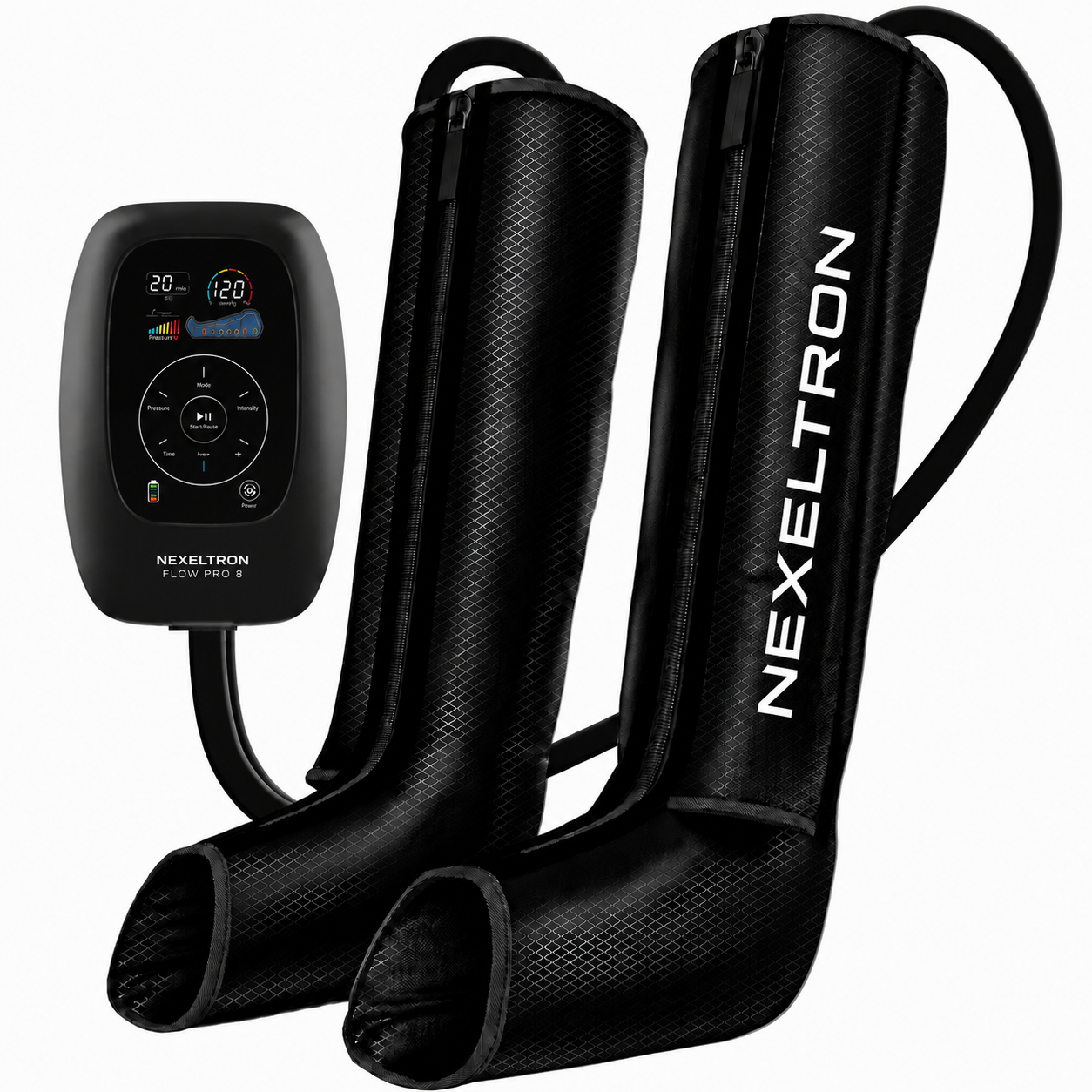 Nexeltron Flow Titan — bezprzewodowy system kompresji nóg