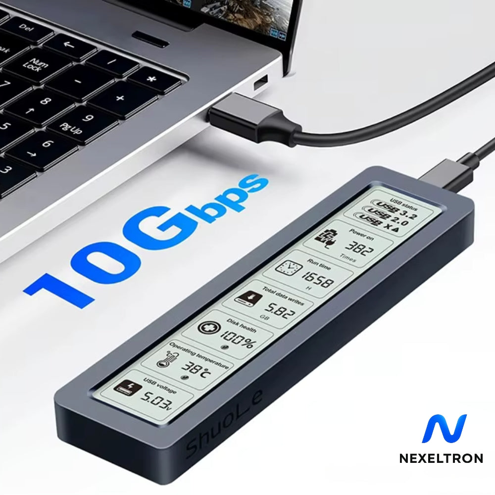 Obudowa SSD DataScreen DS10 (wyświetlacz LCD)