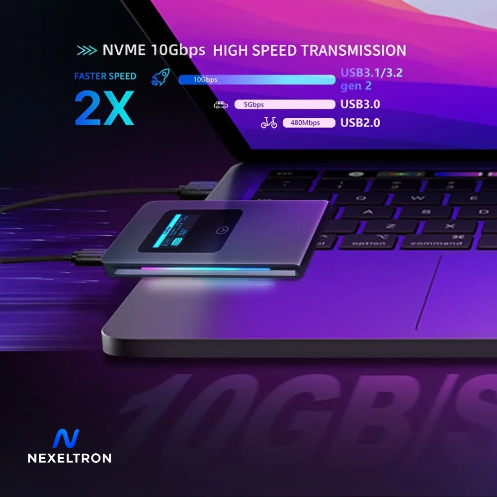 Obudowa SSD DataScreen DS20 (wyświetlacz LCD)