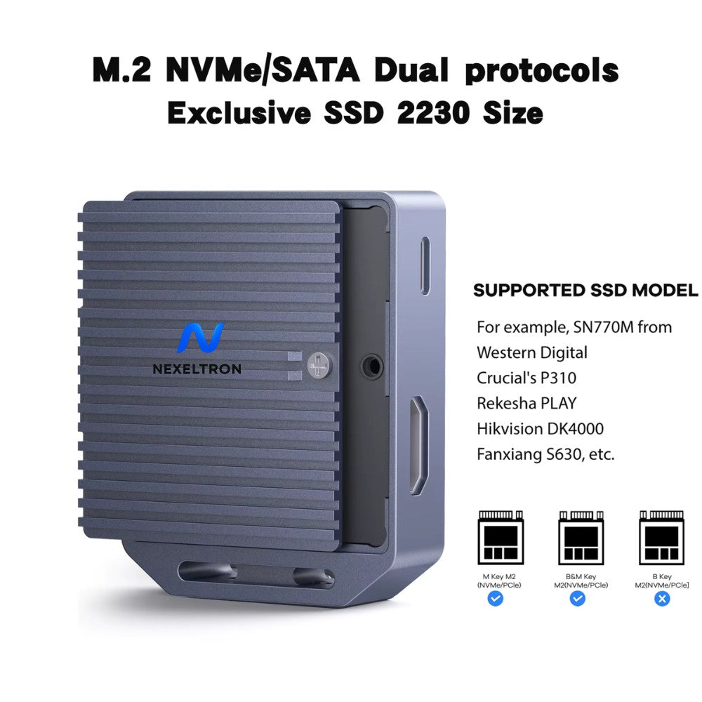 Stacja HX10 - 4w1: Zasilanie 100W, HDMI 4K, USB‑C