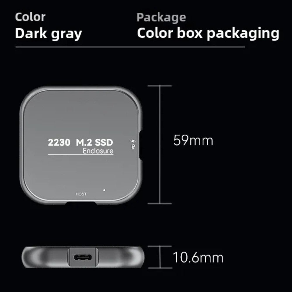 MagCharge MC10 – Magnetyczna obudowa SSD