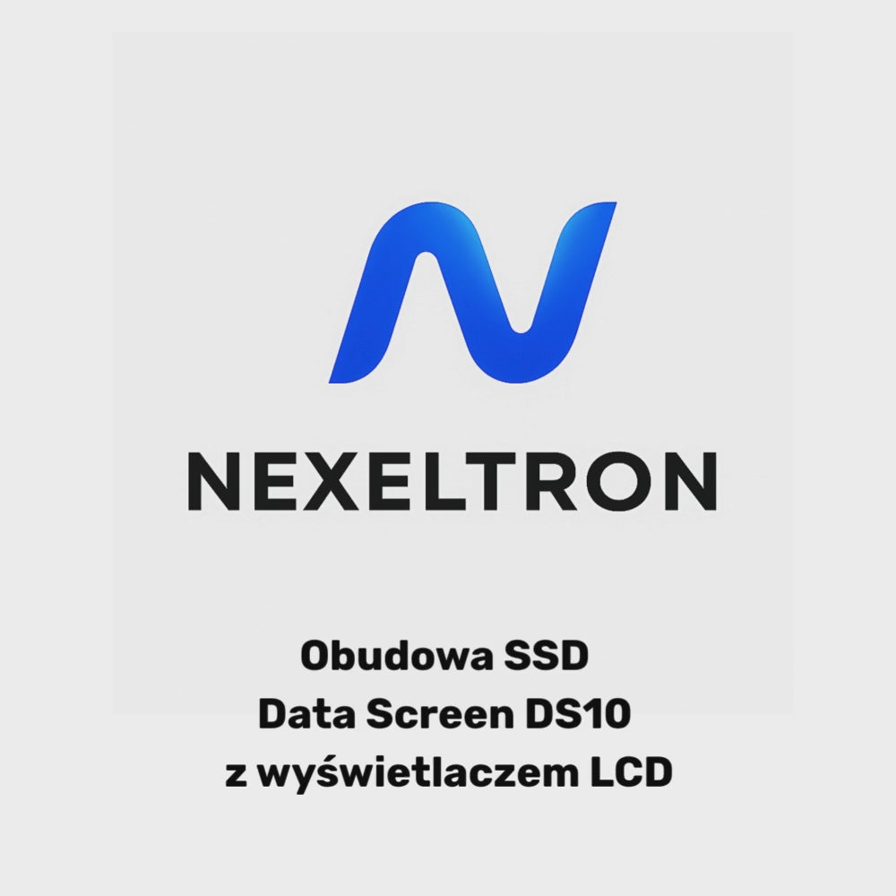 Obudowa SSD DataScreen DS10 (wyświetlacz LCD)