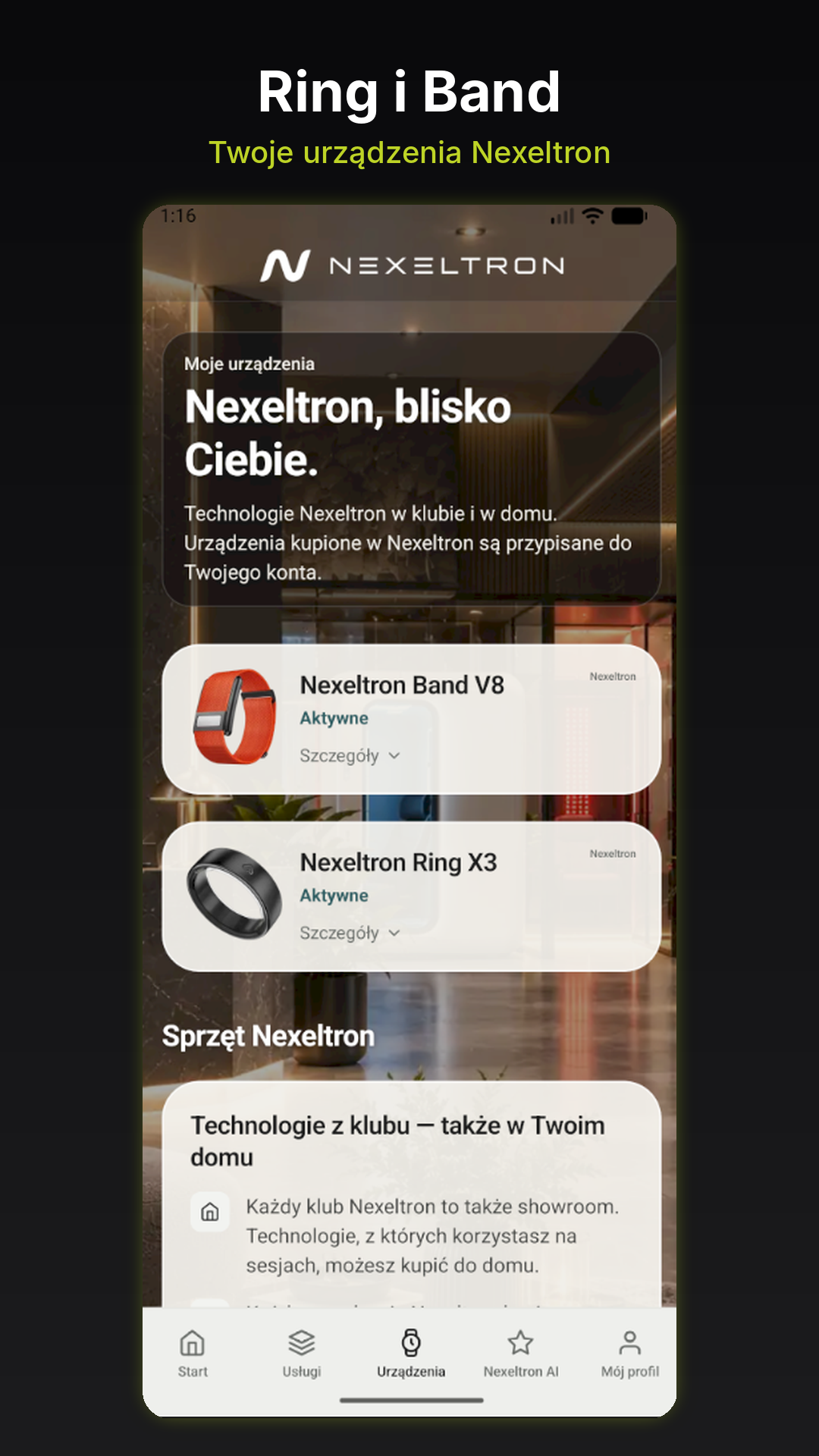 Визуализация будущей панели устройств Nexeltron Flow
